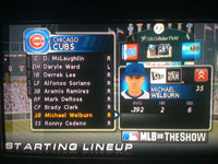 Virtual Michael Welburn steps to the plate