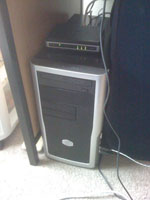 Server in action
