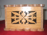 Side view of Jewelry box